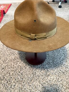 Stetson Olive Hat Campaign no band or tags
